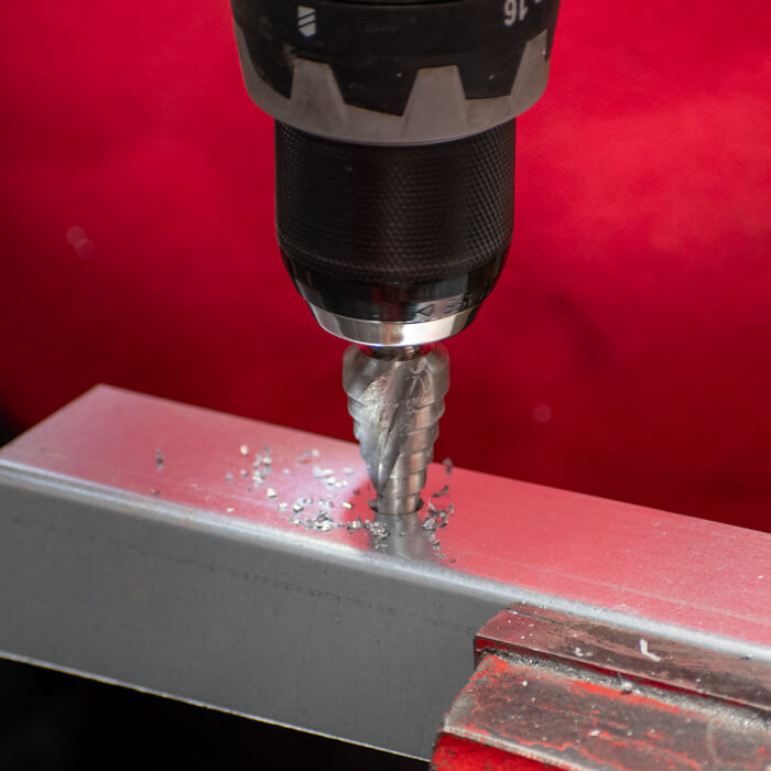 Lépcsős fúró HERMAN DM-60 HSS Vékonyfalú anyagok fúrására