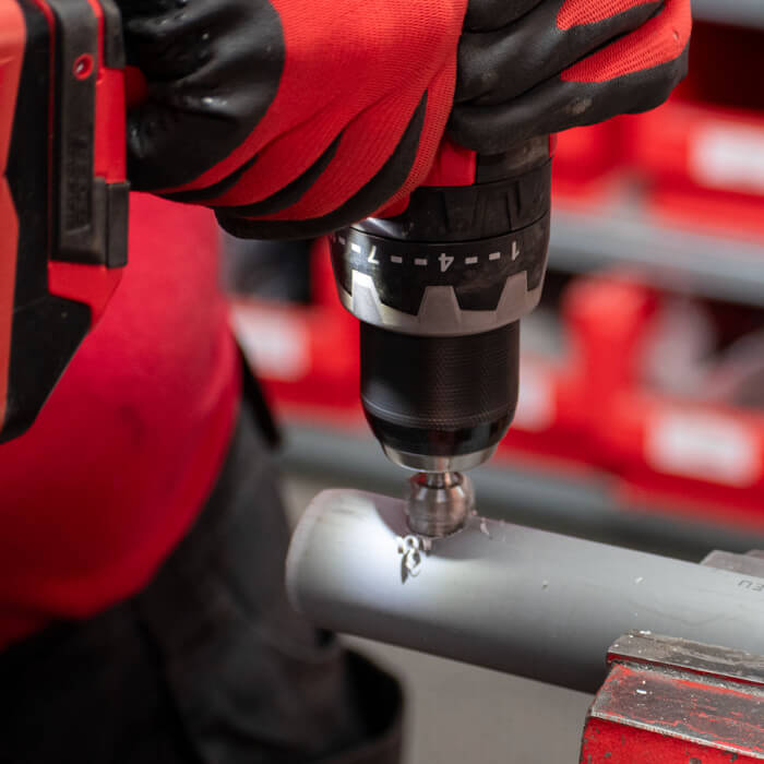 Lépcsős fúrószár készlet HERMAN QDM-60 HSS 3 db fúrószár a készletben