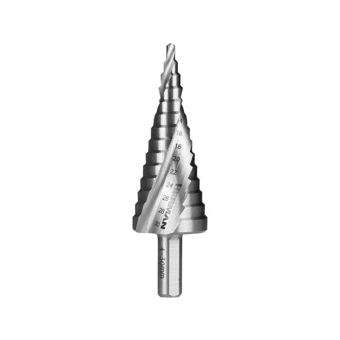 Lépcsős fúró HERMAN DM-60 HSS 4-30mm|14 fokozat