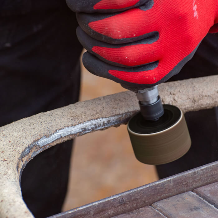 Betétszerszám készlet HERMAN QGX-13 Egyenes csiszolókhoz