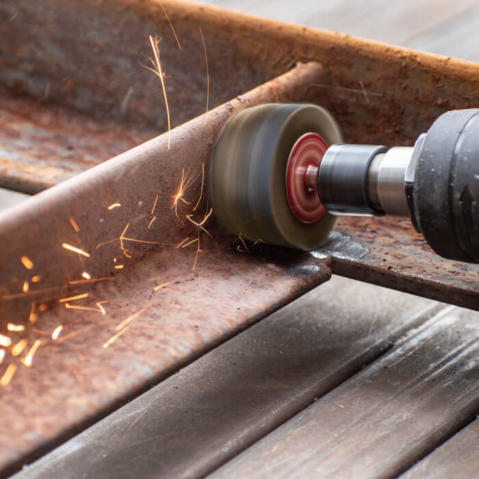 Betétszerszám készlet HERMAN QGX-14 Egyenes csiszolókhoz