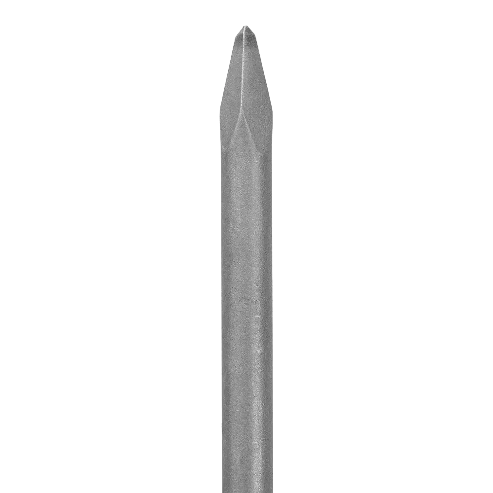 30mm-es hatszög szárú véső HERMAN MH-40 Point Hegyes véső betonba