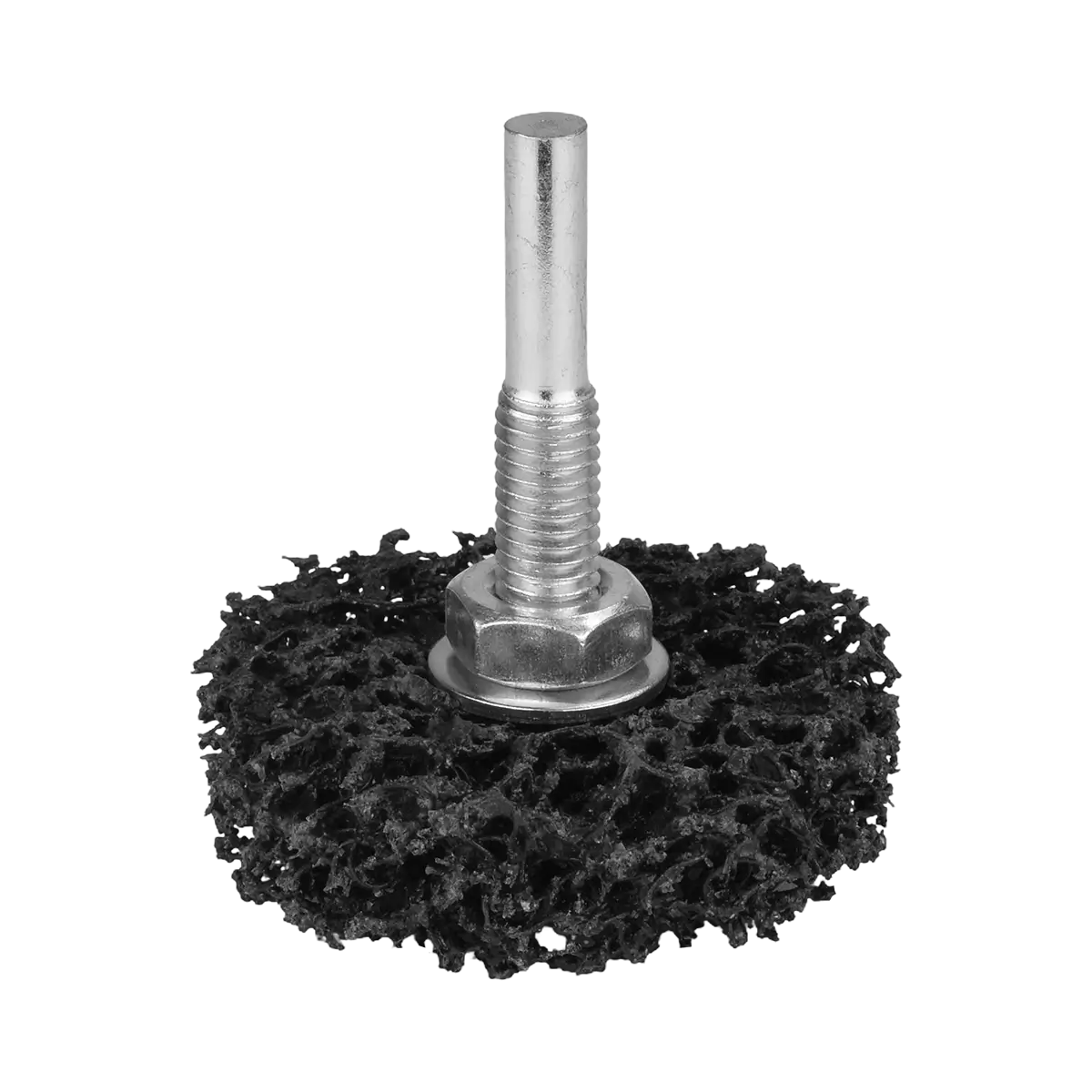 Tisztító tárcsa szárral HERMAN FWK-10/S Dragon Black Csiszolóanyag: STRIP-IT + SiC