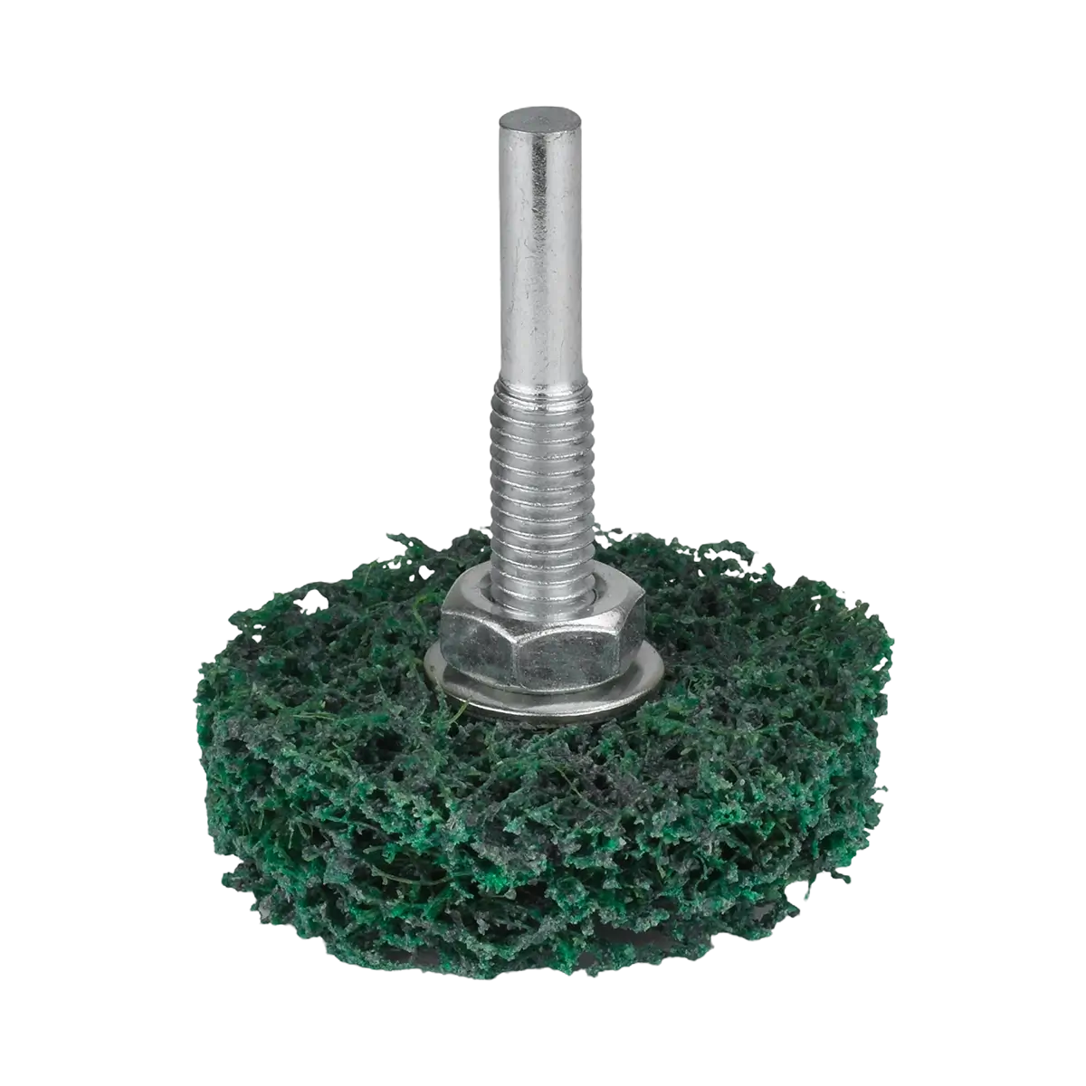 Tisztító tárcsa szárral HERMAN FWK-20/S Dragon Green Csiszolóanyag: STRIP-IT + corundum