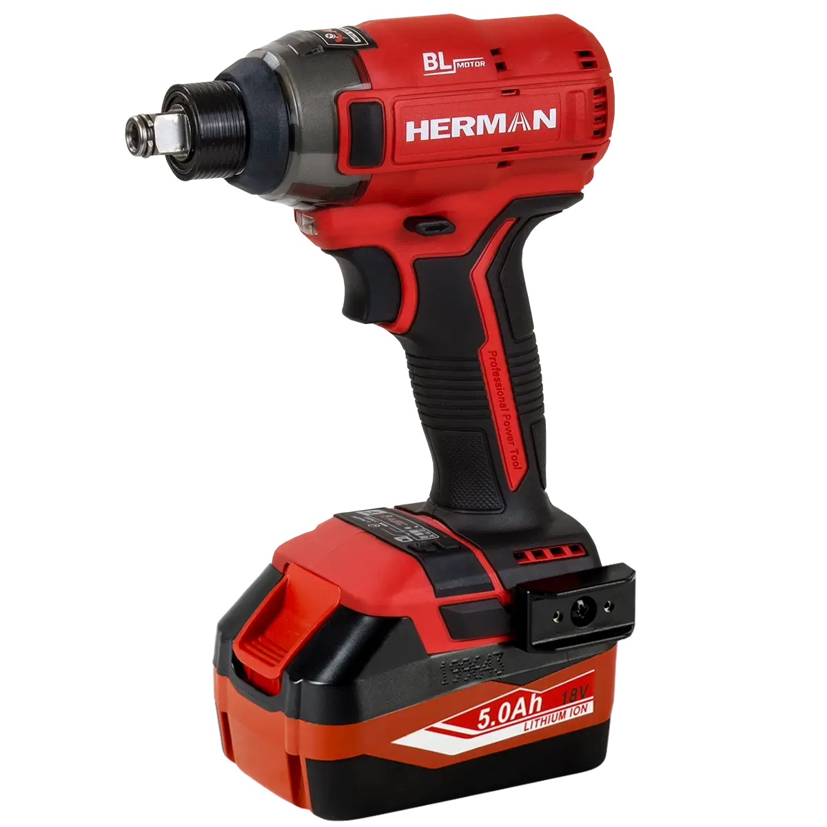 Ütvecsavarozó / ütvebehajtó HERMAN AXI-1801 | 18,0 V 5Ah | Komplett | Garancia: 3 év
