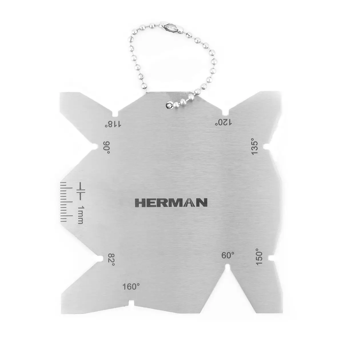 Fém sablon HERMAN PT-31 Fúrószárak ellenőrzésére